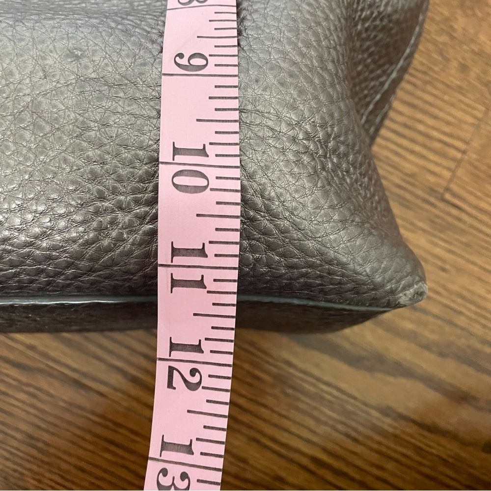 Cole Haan Metallic Silver Double Strap Handbag - Picture 16 of 16